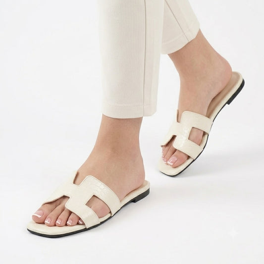 Textured Slides - White