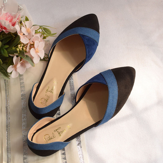 Denim Ballerina Flat
